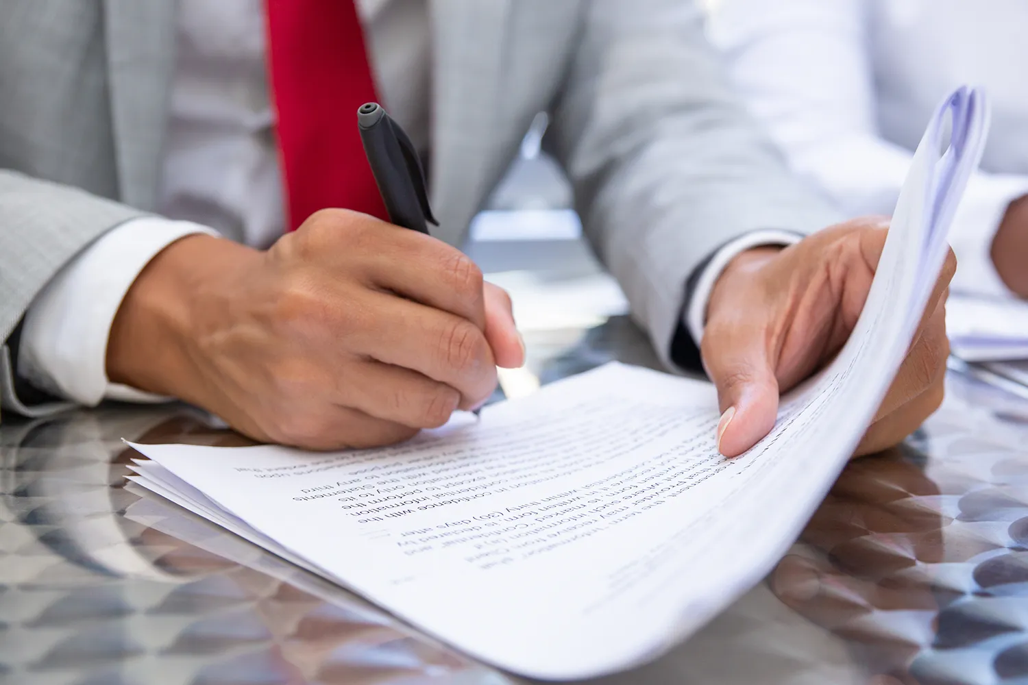 Burmese government document translation – official signing paperwork