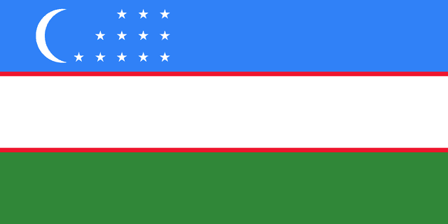 Flag of Uzbekistan