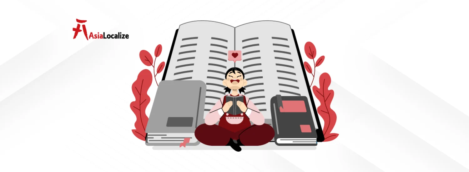 1- Cover Cover image with idioms translation concept, focusing on global content adaptation